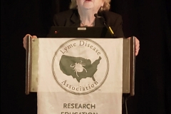 Pat Smith, President, Lyme Disease Association - Oct. 27 & 28, 2018, LDA/Columbia Annual Scientific Conference (LDA file photo)