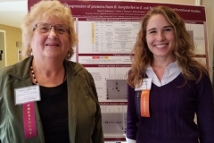 Oct. 27 & 28, 2018, Pat Smith, LDA President & Poster Presenter, Karie Robertson, Arizona State University, LDA/Columbia Annual Scientific Conference