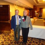 (L) C. Ben Beard, PhD, Chief Bacterial Branch, Centers For Disease Control and Prevention, Division of Tick-Borne Diseases and (R) Pat Smith, LDA President
