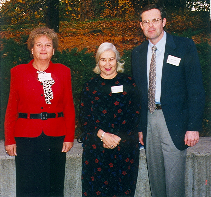Pat Smith, LDA President, Polly Murray 