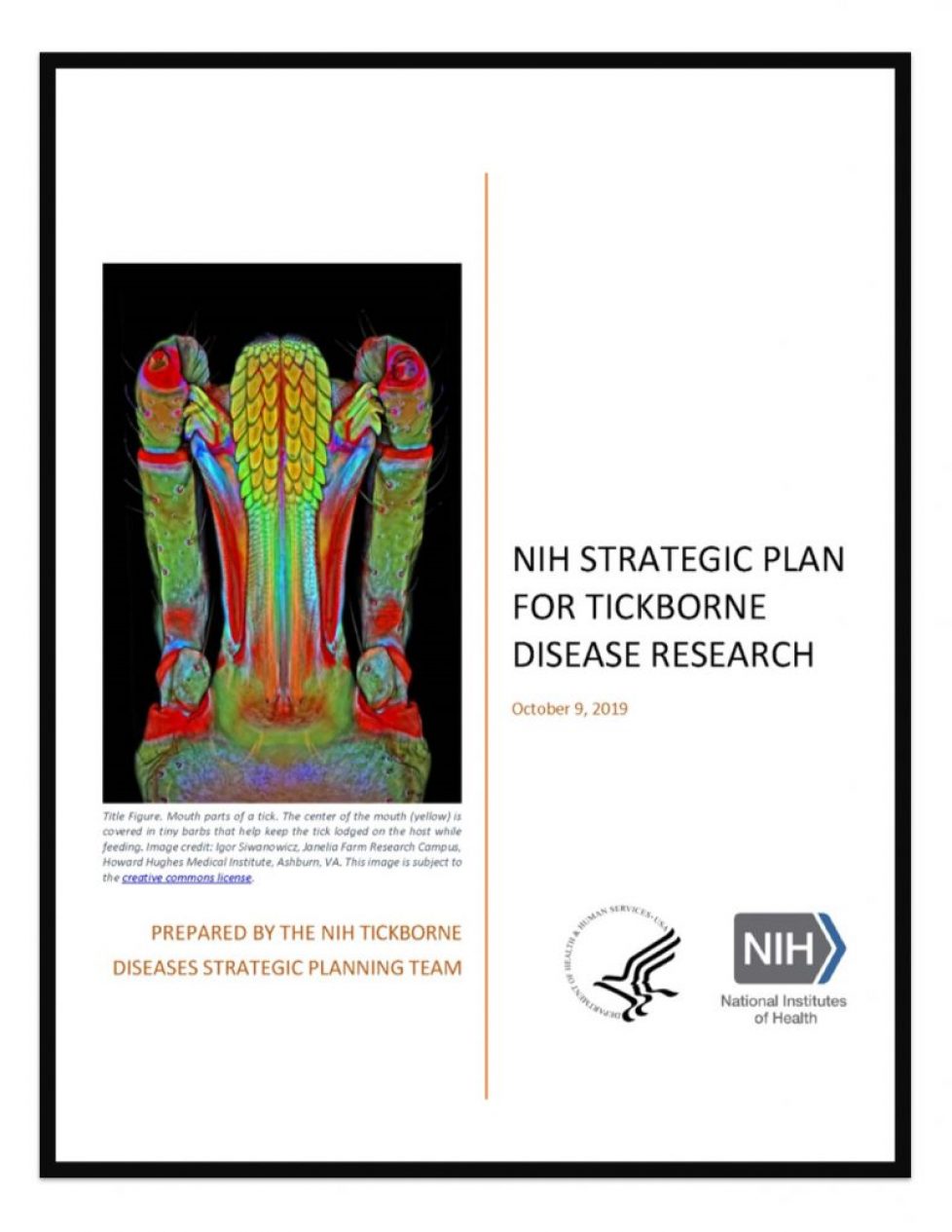 nih strategic plan for tickborne disease research