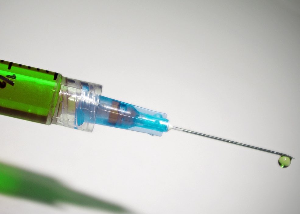 Vaccine Syringe, Source: Pixabay