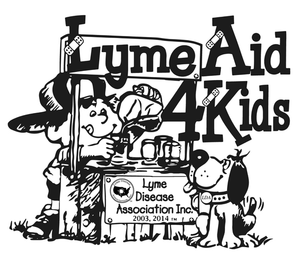 LymeAid 4 Kids Logo Lyme Disease Association, Inc. 2014 Small