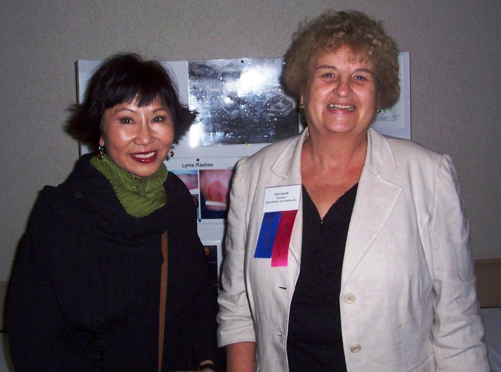 Pat Smith Amy Tan Lyme Aid 4 Kids Lyme disease organizations to donate to